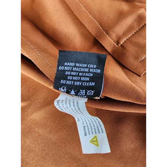 Urban Republic Faux Suede Women/S Long Duster Trench Jacket polyester/spandex - Picture 4 of 9